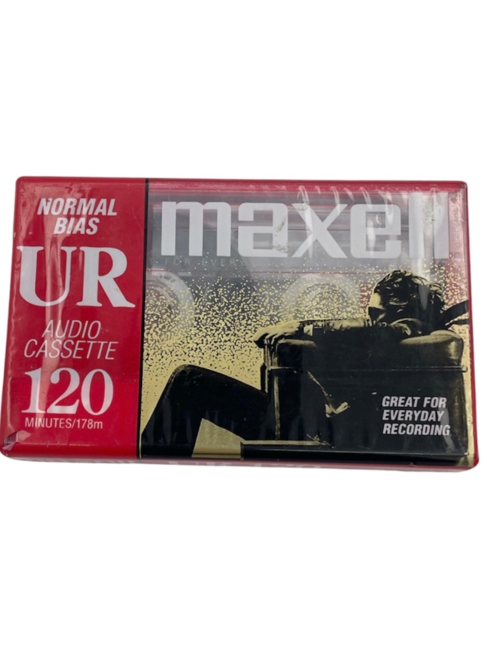 Maxell UR 120 Normal Bias Audio Cassette - New